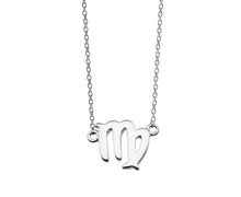 Load image into Gallery viewer, Zodiac Maagd Ketting Zilver ZN009S
