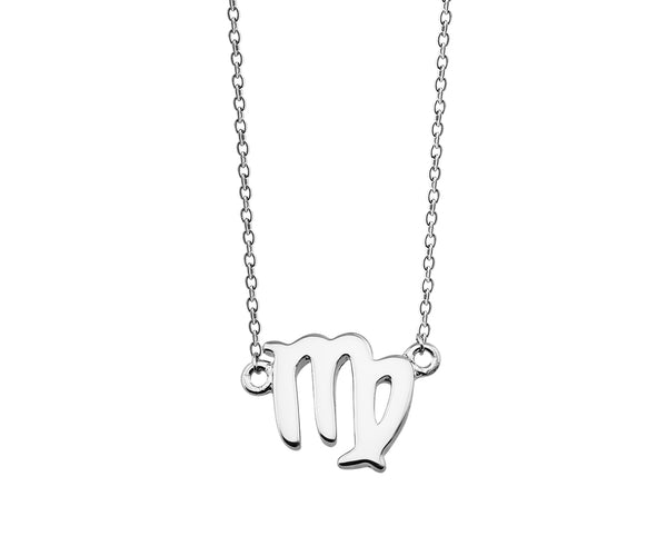 Zodiac Maagd Ketting Zilver ZN009S