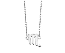 Laden Sie das Bild in den Galerie-Viewer, Zodiac Schorpioen Ketting Zilver ZN011S
