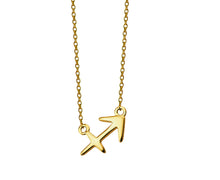 Laden Sie das Bild in den Galerie-Viewer, Zodiac Boogschutter Ketting Goldplated ZN012G Jwls4u
